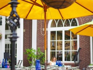 Coolidge Park Cafe outdoor tables Coolidge Park Cafe outdoor tables