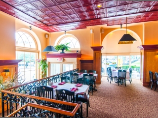 Coolidge Park Cafe upper level tables Coolidge Park Cafe upper level tables