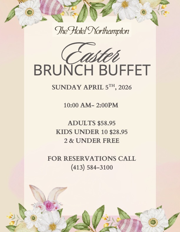 Hotel Northampton Easter Menu